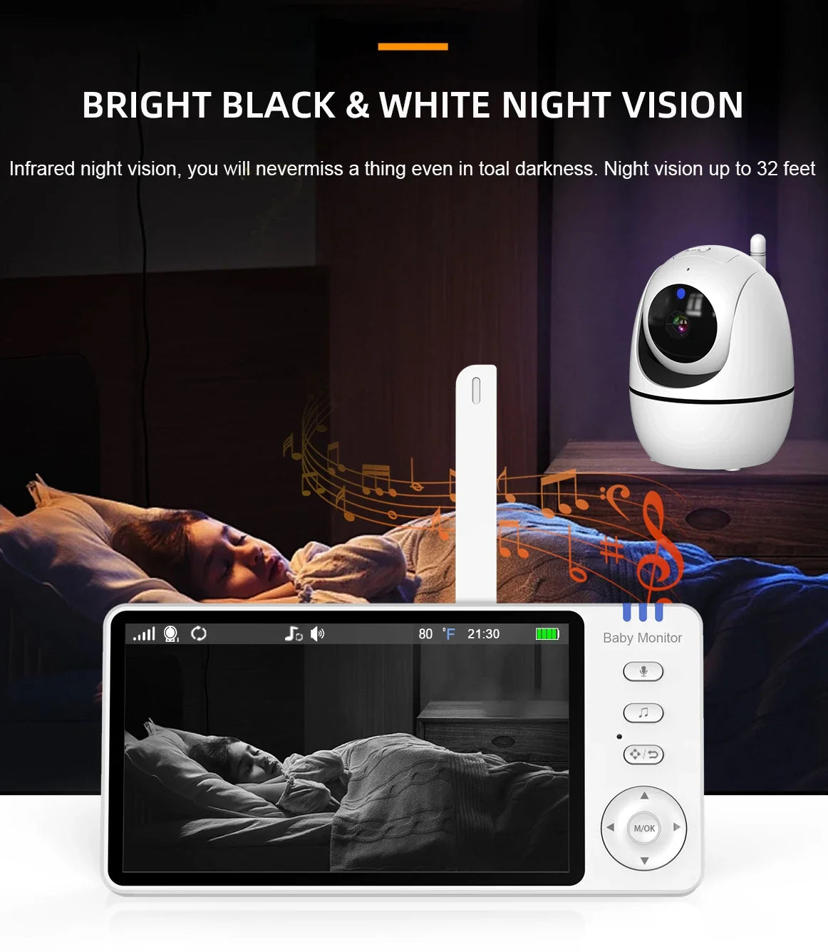 Baby Monitor - HoTec Vision - Reliable