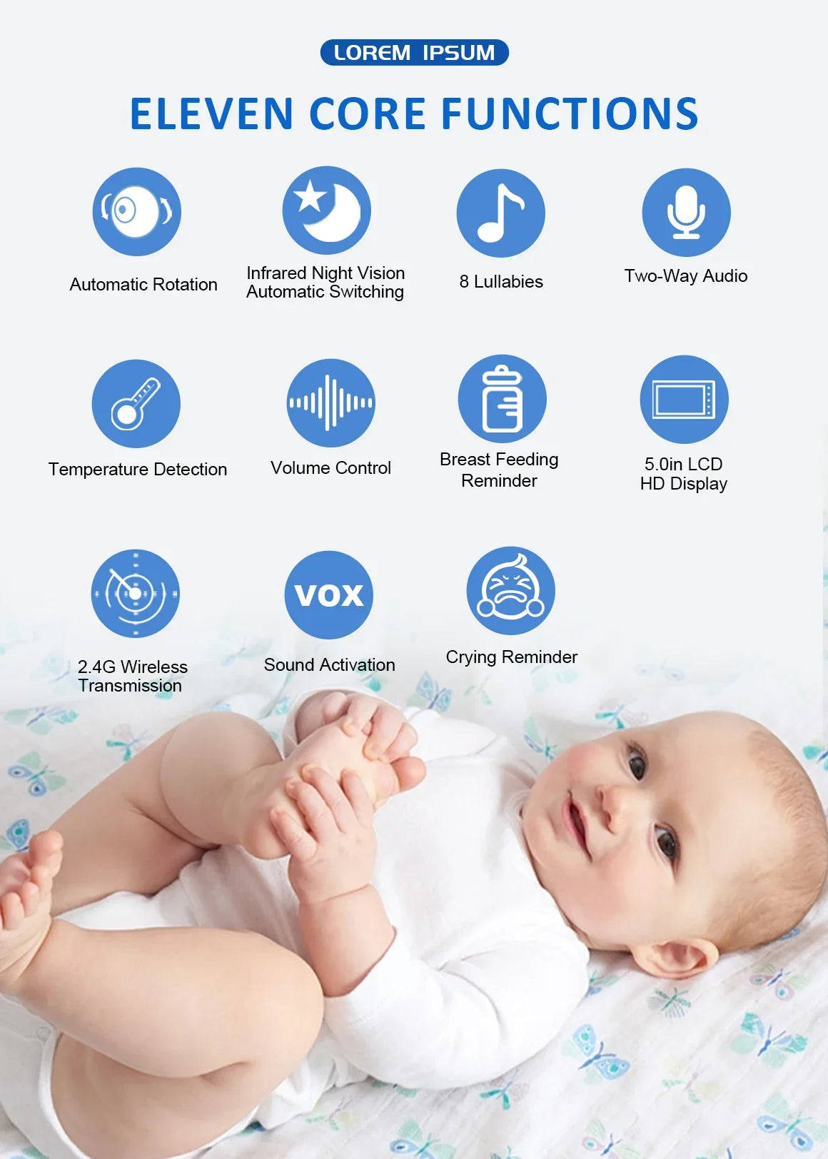Baby Monitor - HoTec Vision - Reliable
