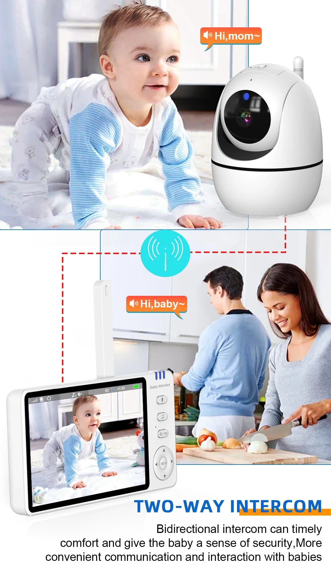 Baby Monitor - HoTec Vision - Reliable