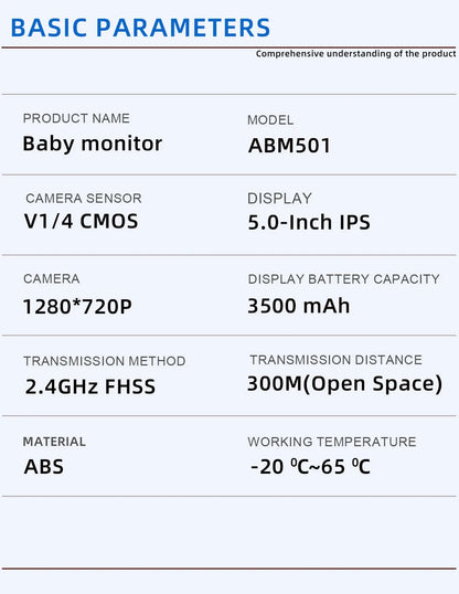 Baby Monitor - HoTec Vision - Reliable